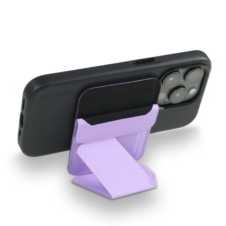 Decoded MagSafe Silikon Kortholder/Stand - Lavender