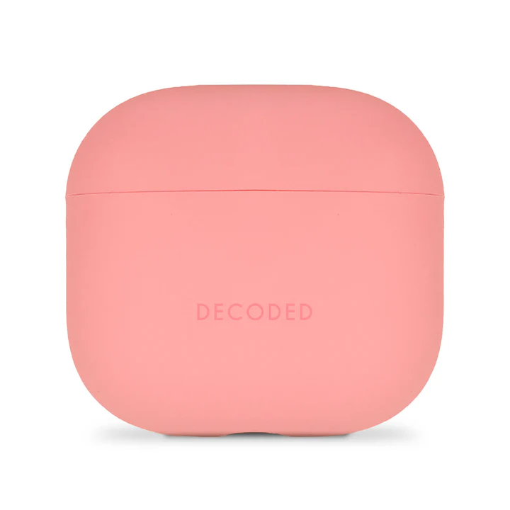 Decoded Silikondeksel til AirPods 4 - Rosa