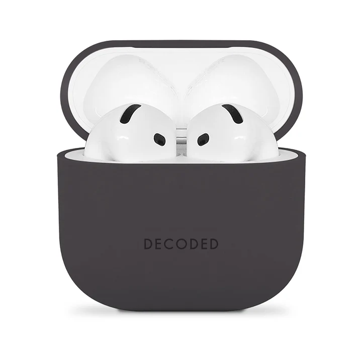 Decoded Silikondeksel til AirPods 4 - Svart