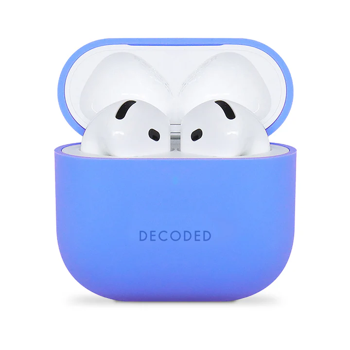 Decoded Silikondeksel til AirPods 4 - Blå