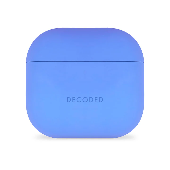 Decoded Silikondeksel til AirPods 4 - Blå