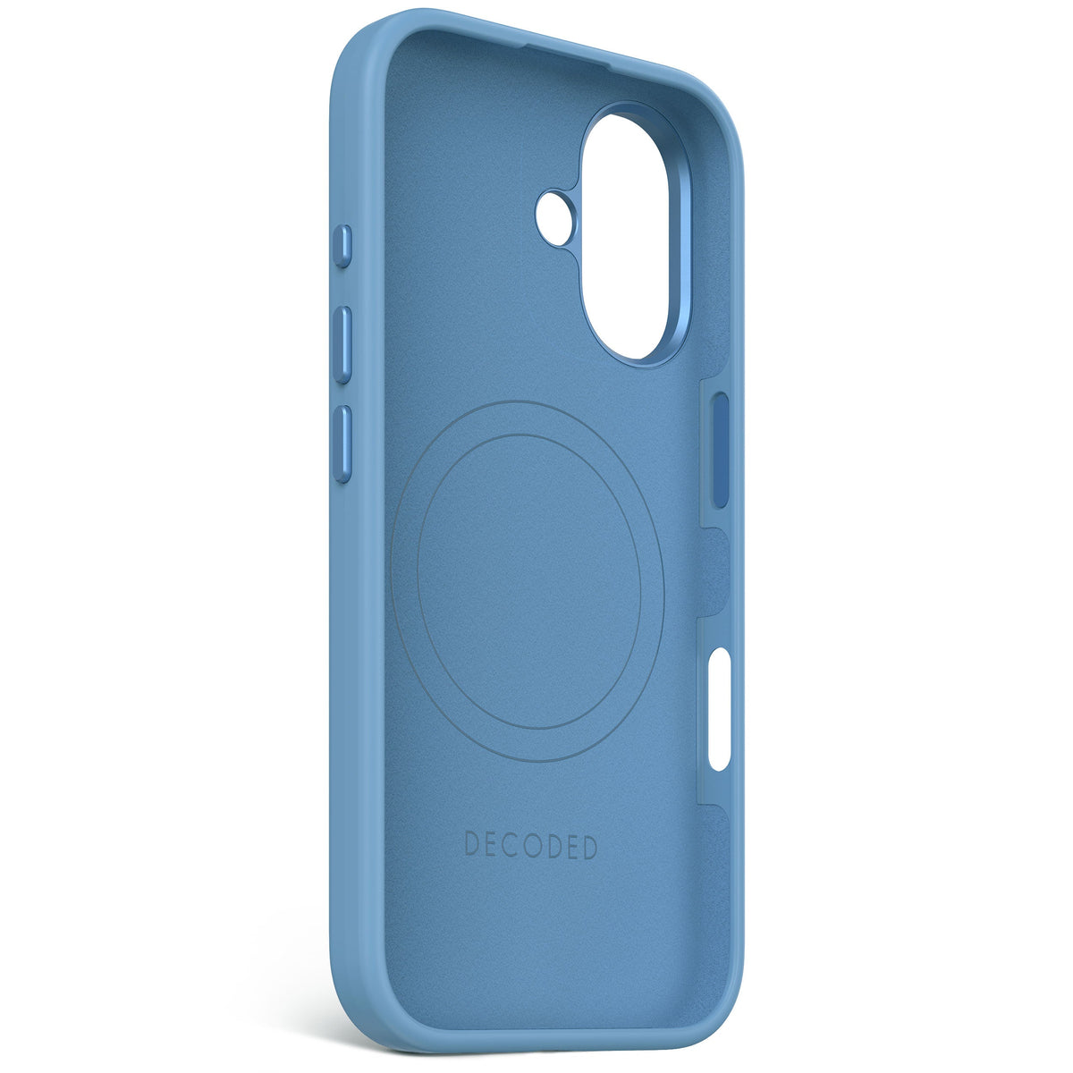 Decoded BackCover MagSafe Silikondeksel til iPhone 16 - Air Blue