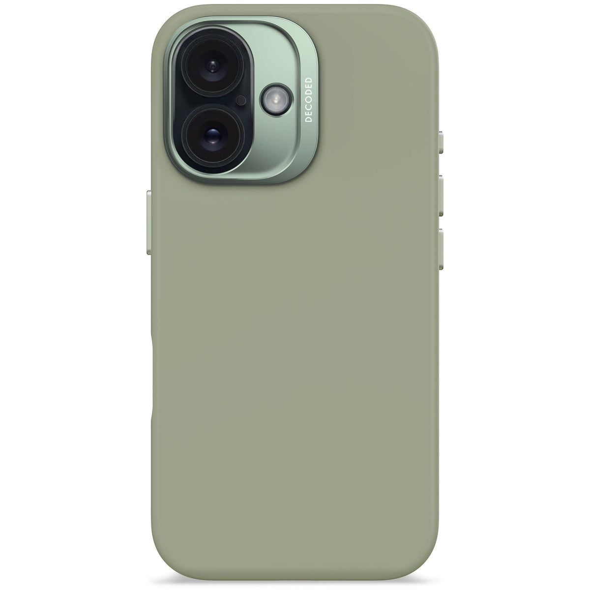 Decoded BackCover MagSafe Silikondeksel til iPhone 16 - Jade Green