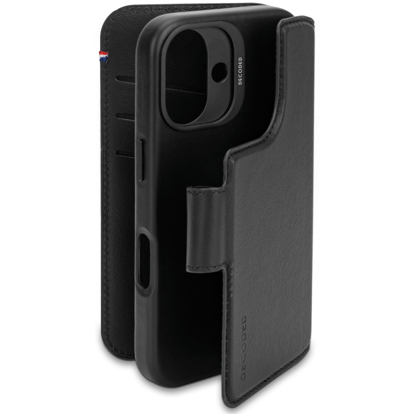 Decoded Detachable Wallet MagSafe Skinnetui til iPhone 16 - Svart