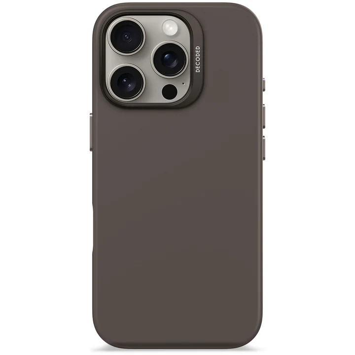 Decoded BackCover MagSafe Silikondeksel til iPhone 16 Pro - Phantom Black
