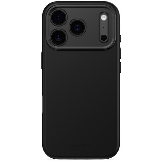 Decoded BackCover MagSafe Silikondeksel til iPhone 17 Pro - Phantom Black