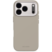 Decoded BackCover MagSafe Silikondeksel til iPhone 17 Pro - Soft Taupe