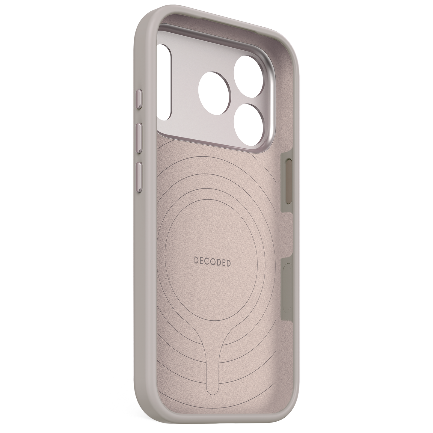 Decoded BackCover MagSafe Silikondeksel til iPhone 17 Pro - Soft Taupe