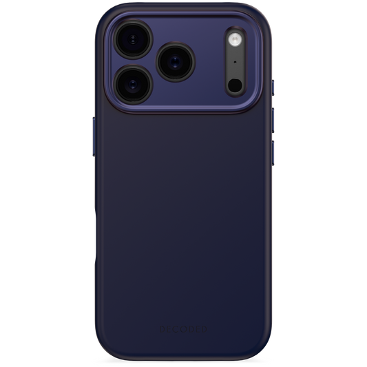 Decoded BackCover MagSafe Silikondeksel til iPhone 17 Pro - Navy