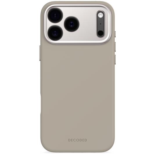 Decoded BackCover MagSafe Silikondeksel til iPhone 17 Pro Max - Soft Taupe