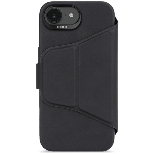 Decoded Detachable Wallet Silikonetui til iPhone 16e - Svart