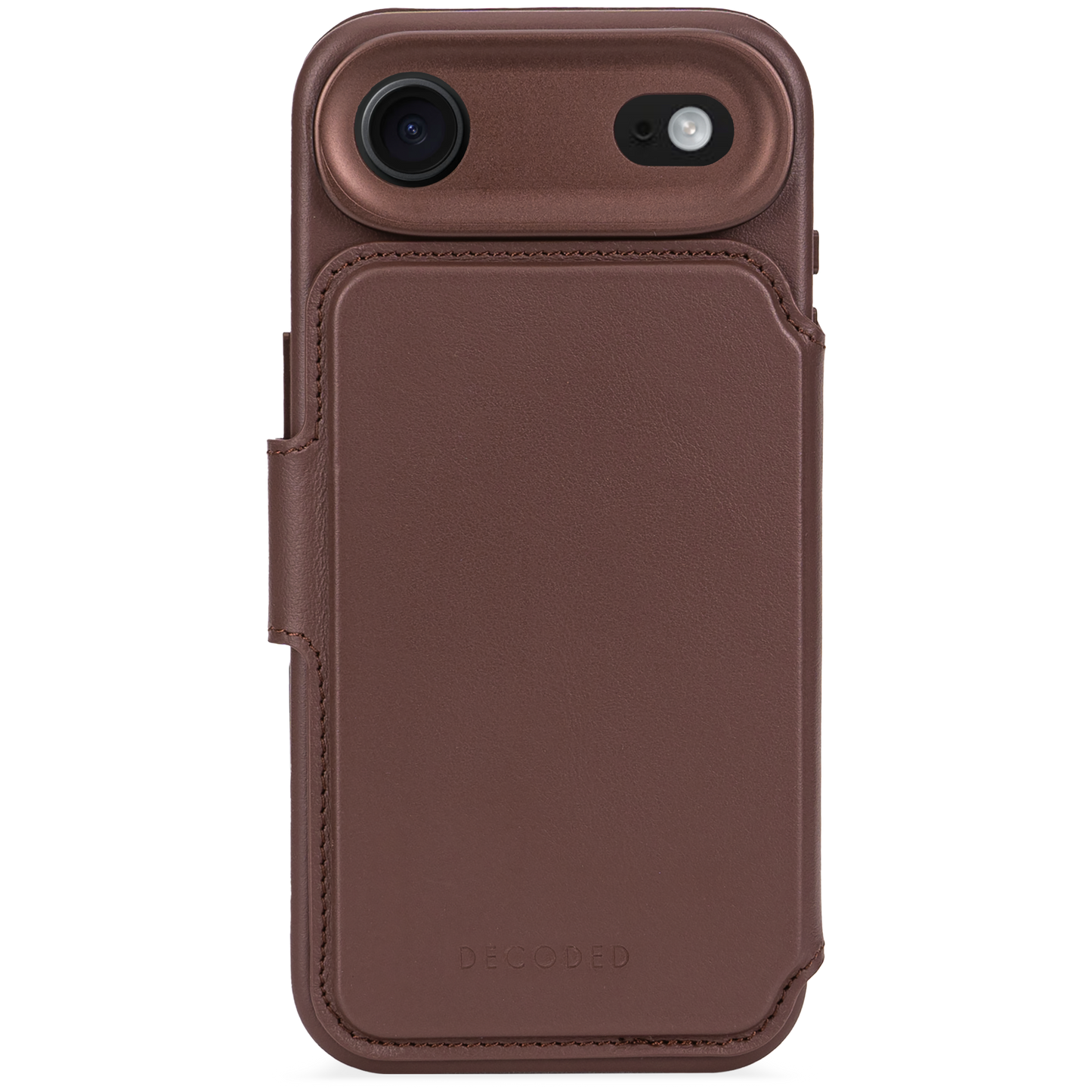 Decoded Detachable Wallet MagSafe Skinnetui til iPhone Air - Brun