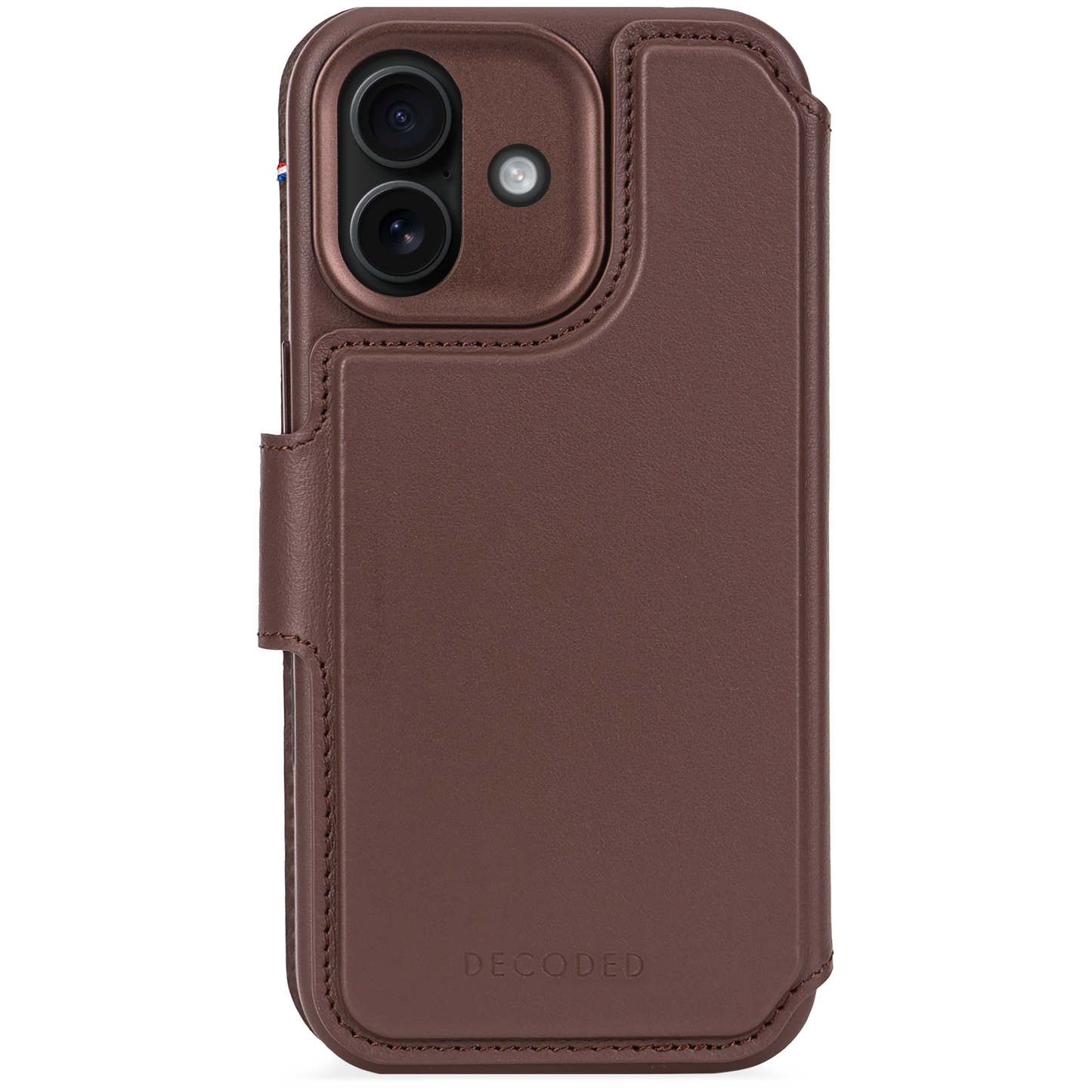 Decoded Detachable Wallet MagSafe Skinnetui til iPhone 17 - Brun