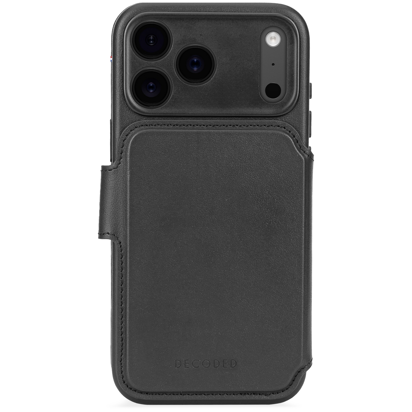 Decoded Detachable Wallet MagSafe Skinnetui til iPhone 17 Pro - Svart