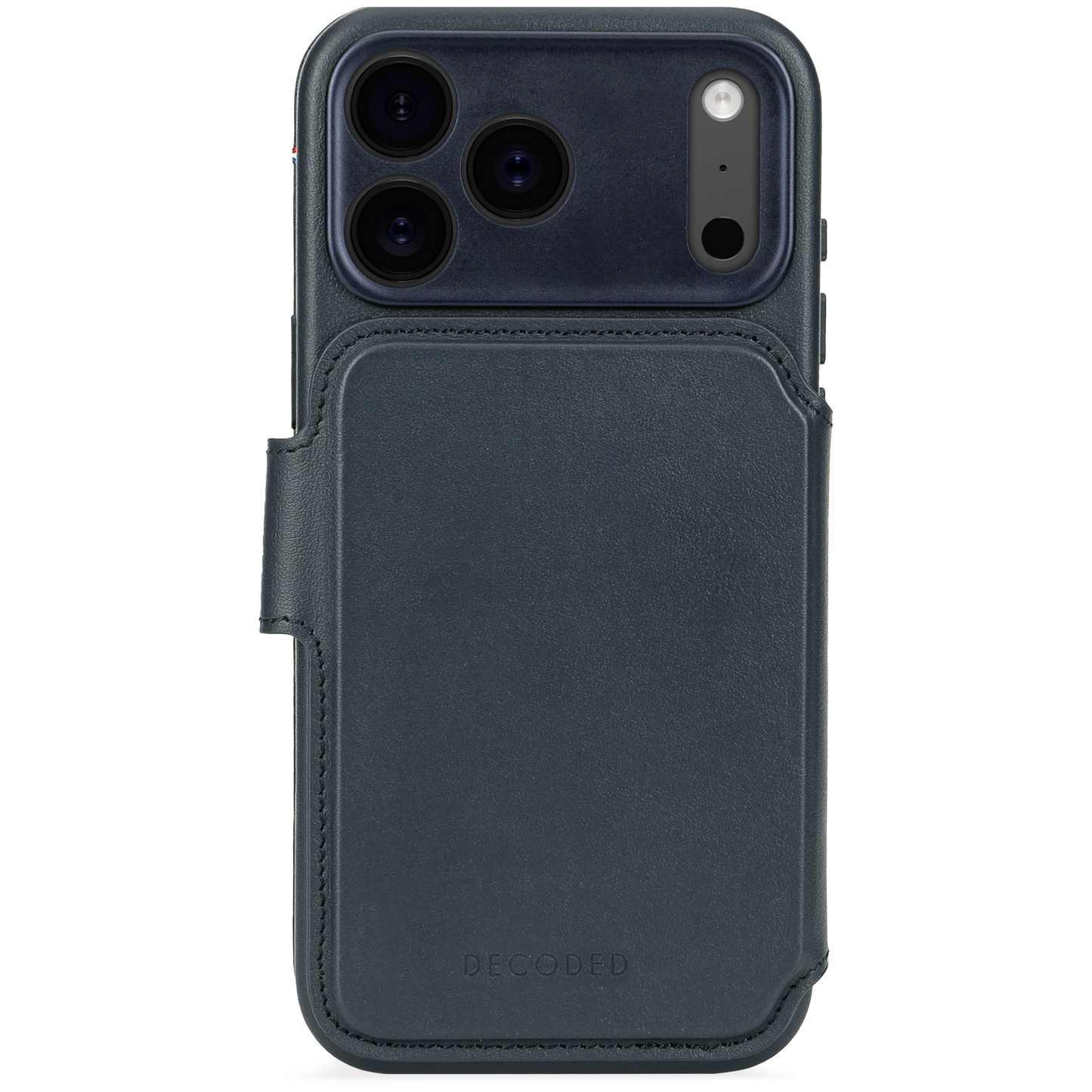 Decoded Detachable Wallet MagSafe Skinnetui til iPhone 17 Pro Max - Navy