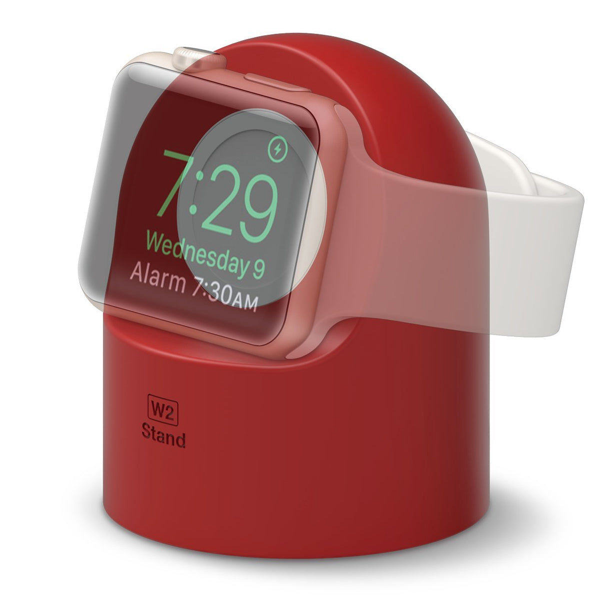 Elago W2 docking til Apple Watch - Rød