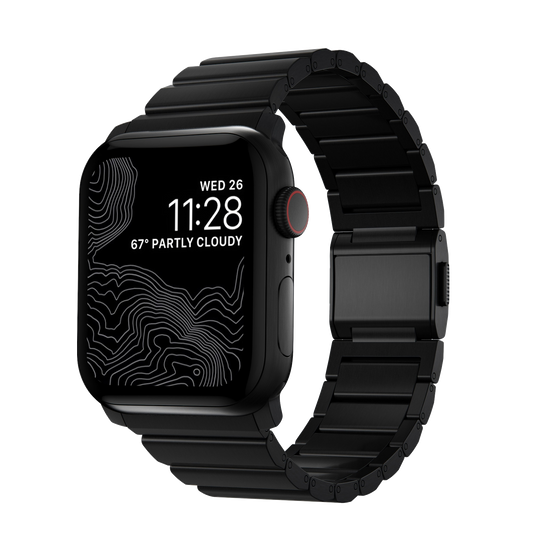 Nomad 49/46 mm Titanium reim V2 - Svart