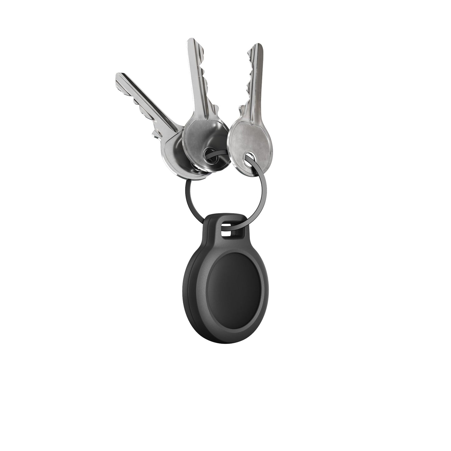 Nomad AirTag Rugged Keychain - Svart