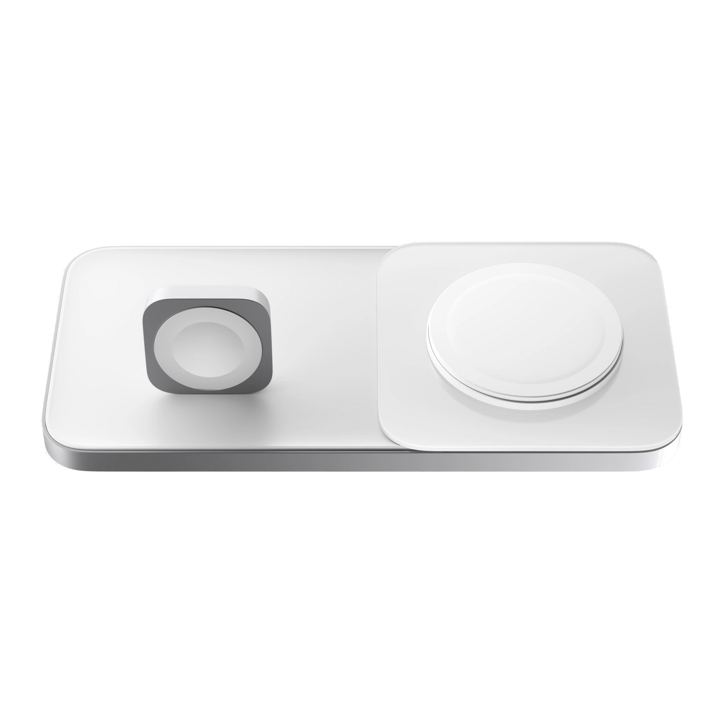 Nomad Base One Max MagSafe Trådløs Ladeplate - Sølv