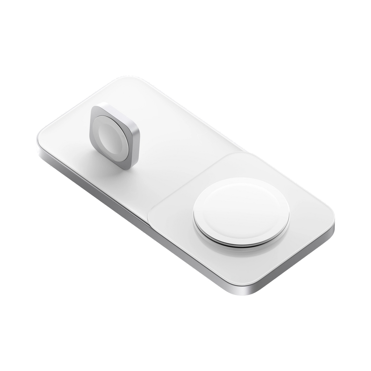 Nomad Base One Max MagSafe Trådløs Ladeplate - Sølv