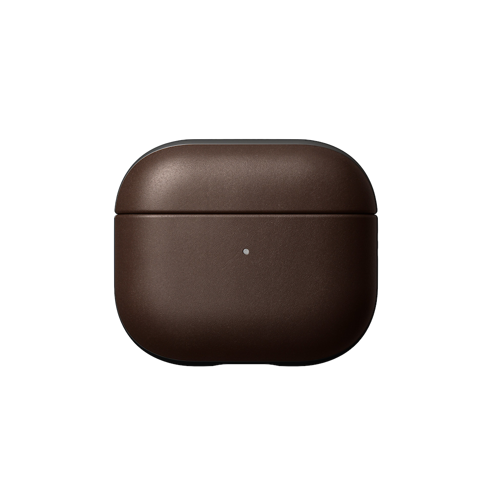 Nomad Modern Case skinnetui for AirPods (3. gen) - Brun