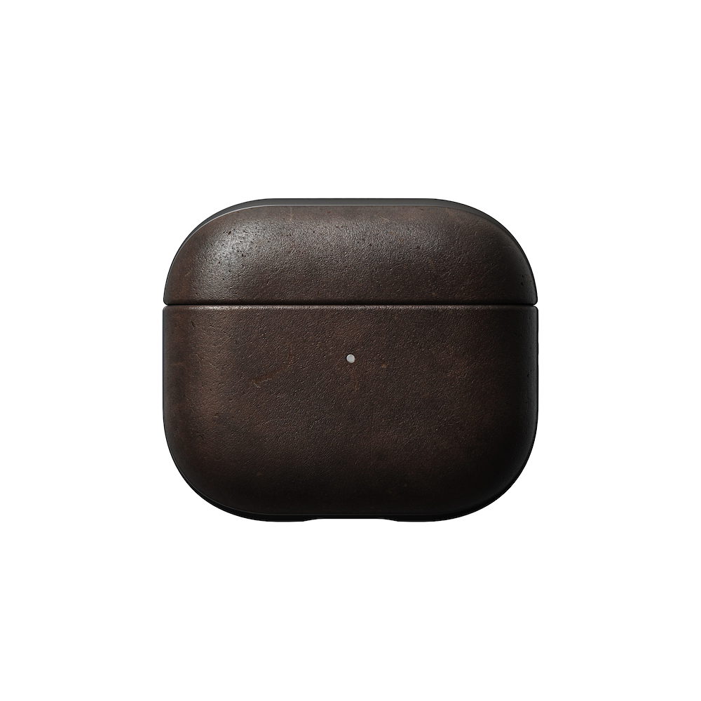 Nomad Modern Case skinnetui for AirPods (3. gen) - Brun