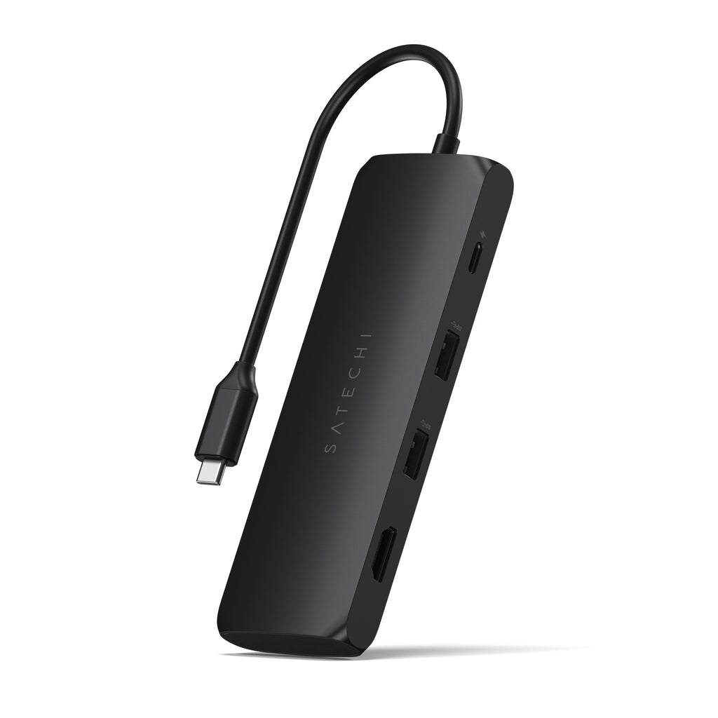 Satechi USB-C Hybrid Multiport Adapter - Svart