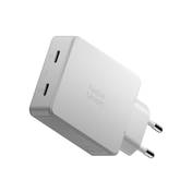 Native Union 100W GaN Vegglader med to porter - Hvit