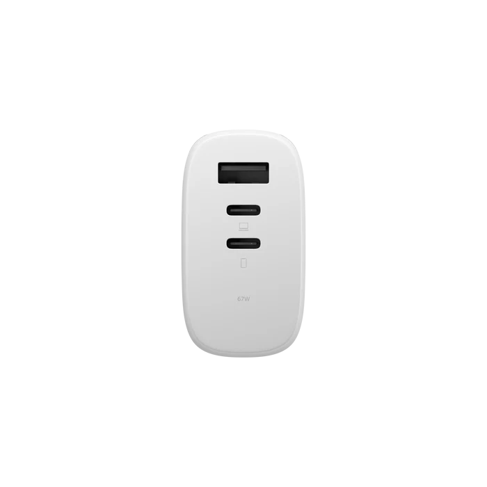 Native Union 67W GaN 3-ports Hurtiglader - Hvit