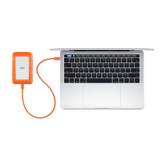 LaCie Rugged USB-C Ekstern Harddisk - 2TB