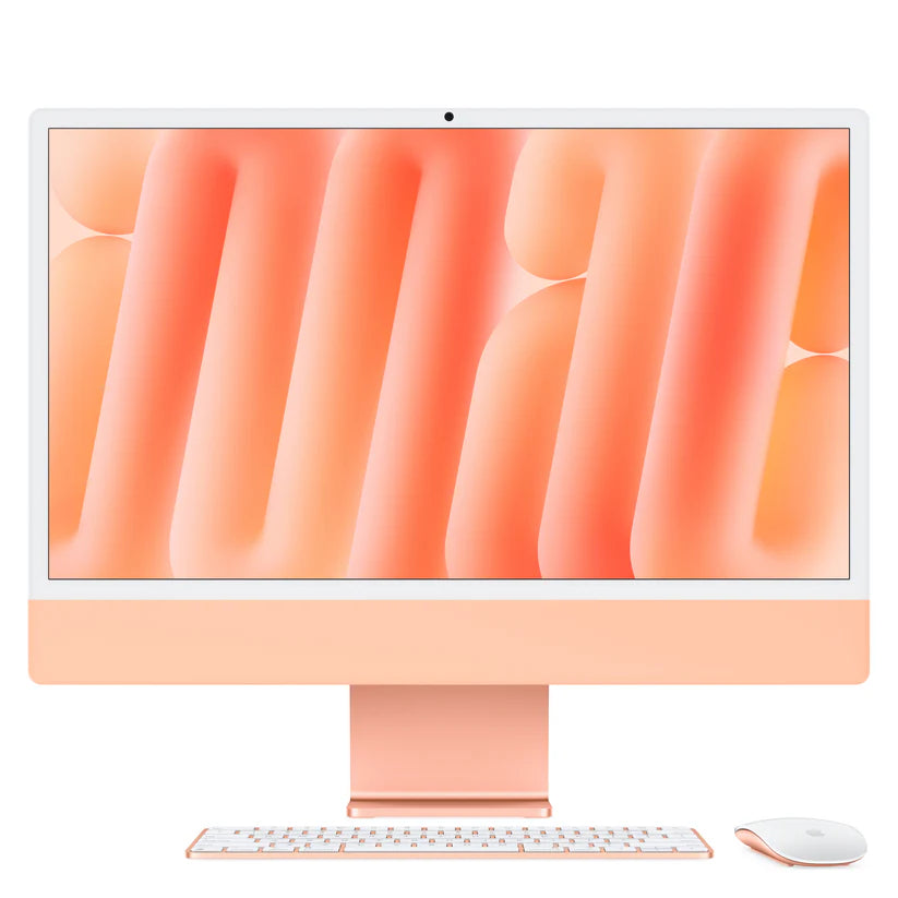 iMac 24-tommer M4 8GPU 256GB SSD 16GB Minne - Oransje