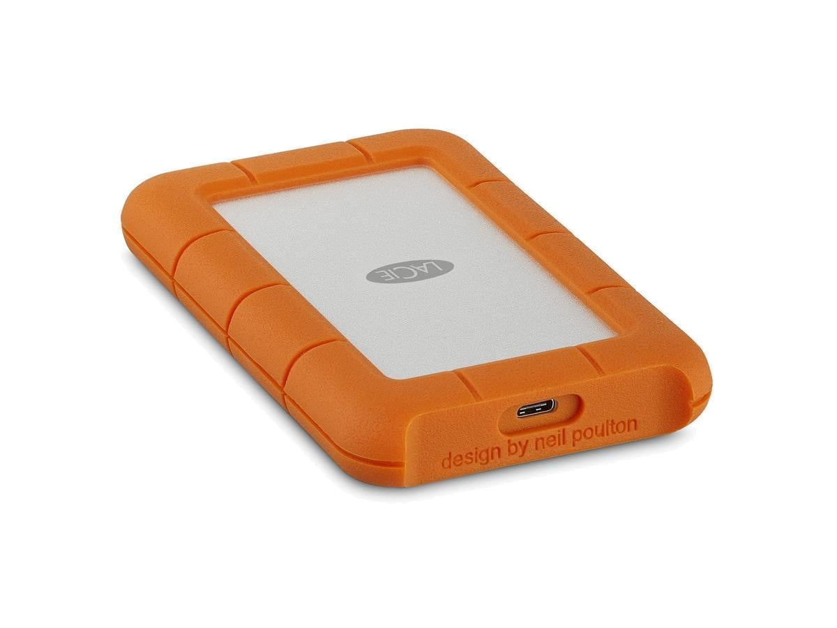 LaCie Rugged USB-C Ekstern Harddisk - 1 TB
