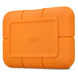 LaCie Rugged USB-C Ekstern SSD Harddisk - 2 TB