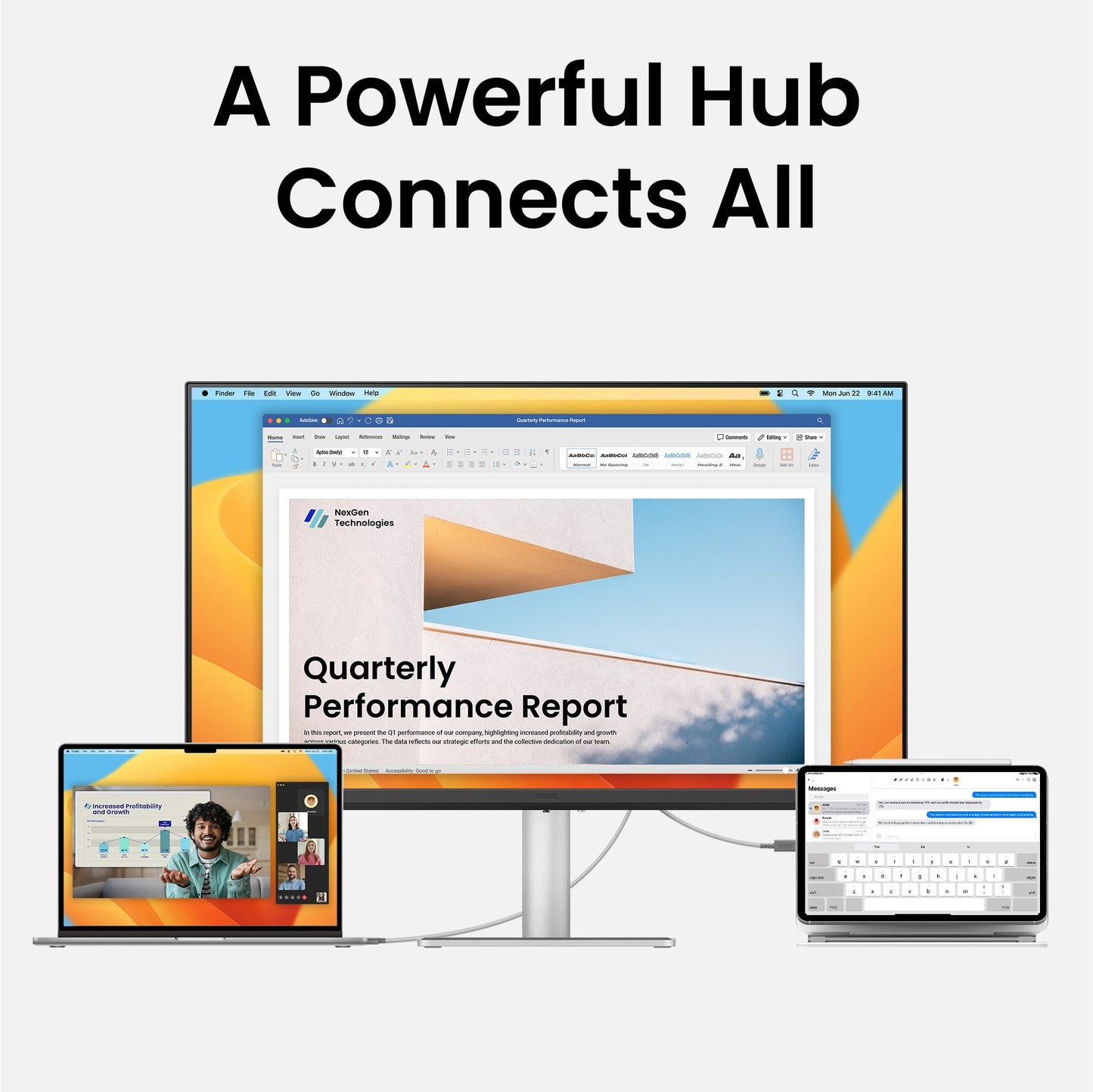 BenQ MA270U 27" MA 4K Mac Monitor P3