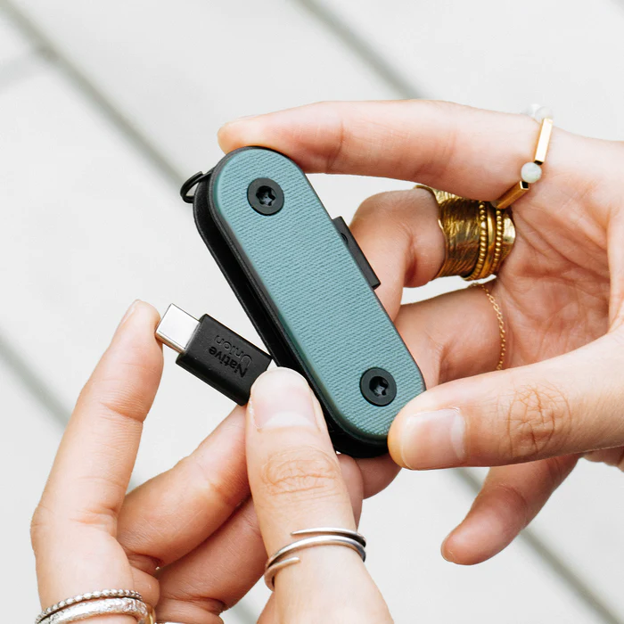 Native Union Pocket Cable USB-C til USB-C Ladekabel - Grønn