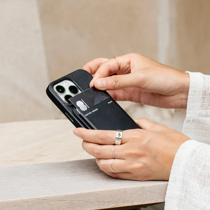 Native Union CLIC (RE)CLASSIC MagSafe Kortmappe V2 - Svart