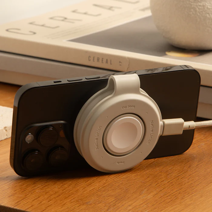 Native Union Voyage 2-in-1 Trådløs Lader - Sandstone