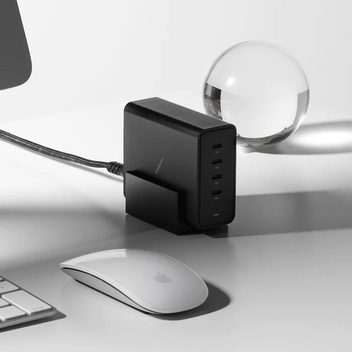 Native Union 140W GaN Pro USB-C Multilader - Svart