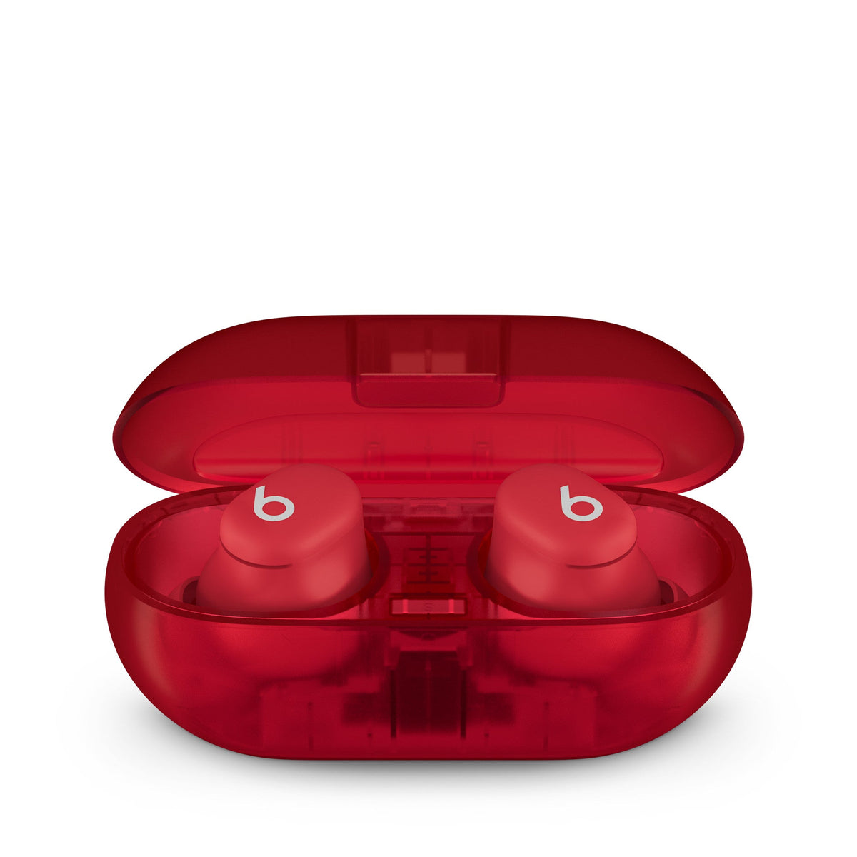 Beats Solo Buds Helt Trådløse Øretelefoner - Transparent rød