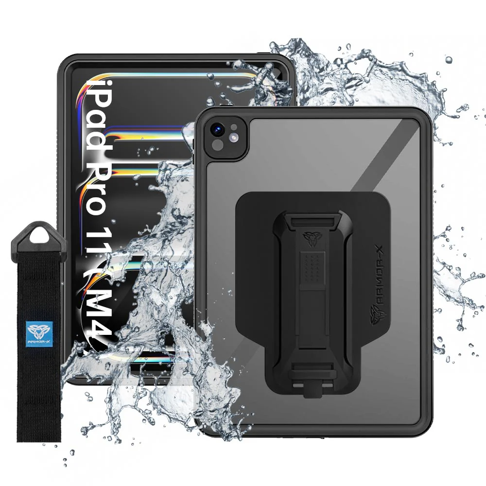 Armor-X Vanntett Deksel til iPad Pro 11" M4