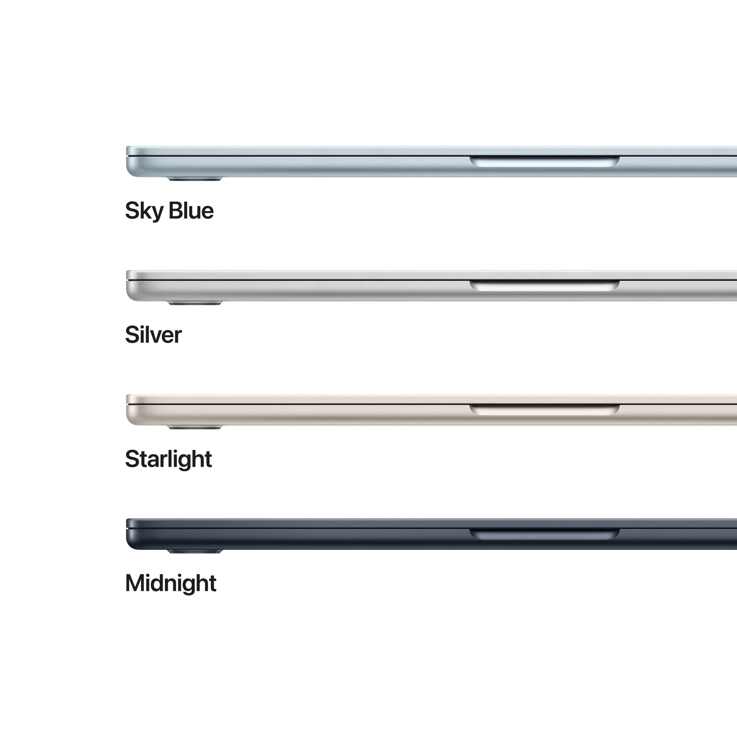 MacBook Air 13-tommer M5 - Midnatt