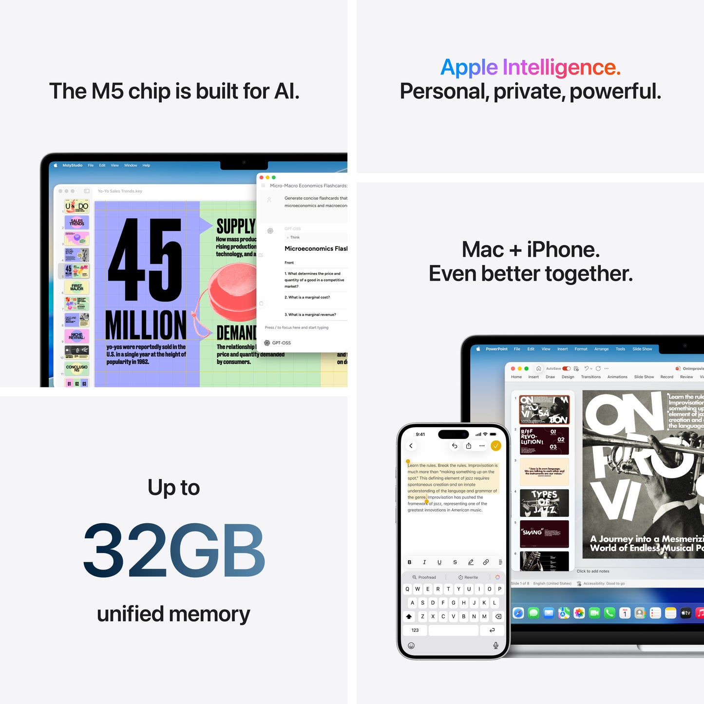 MacBook Air 13-tommer M5 - Midnatt