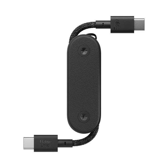 Native Union Pocket Cable USB-C til USB-C Ladekabel - Svart