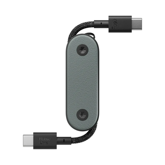 Native Union Pocket Cable USB-C til USB-C Ladekabel - Grønn