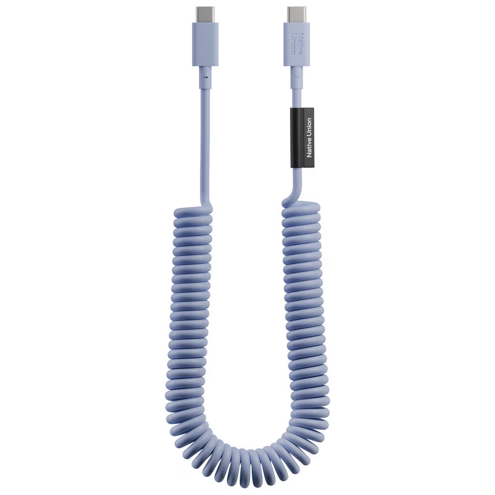 Native Union 2,4m Pop USB-C Ladekabel - Azur