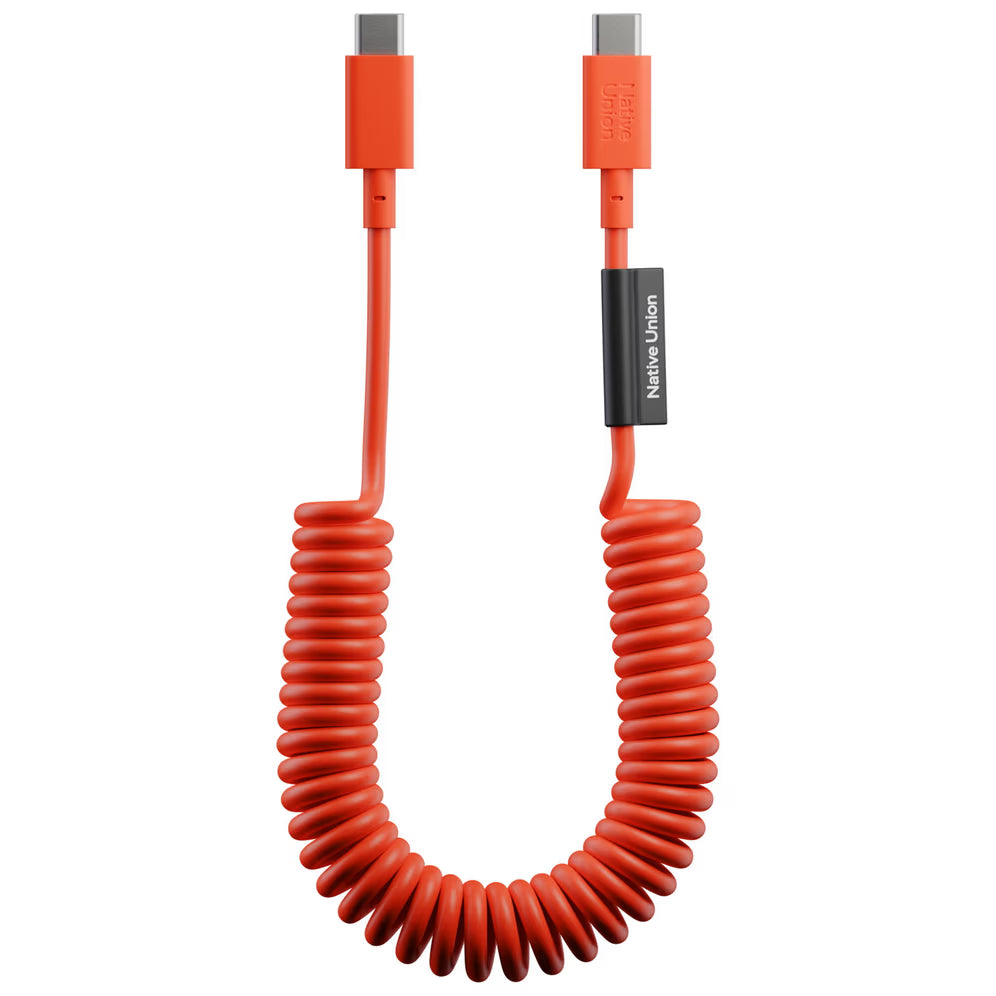 Native Union 1,2m Pop USB-C Ladekabel - Alarm Red