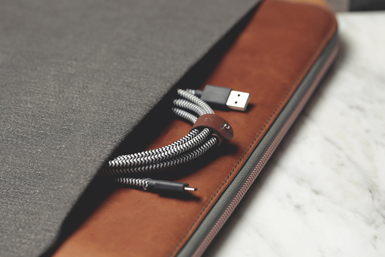 Native Union 3m USB-A til Lightning Belt Ladekabel - Zebra