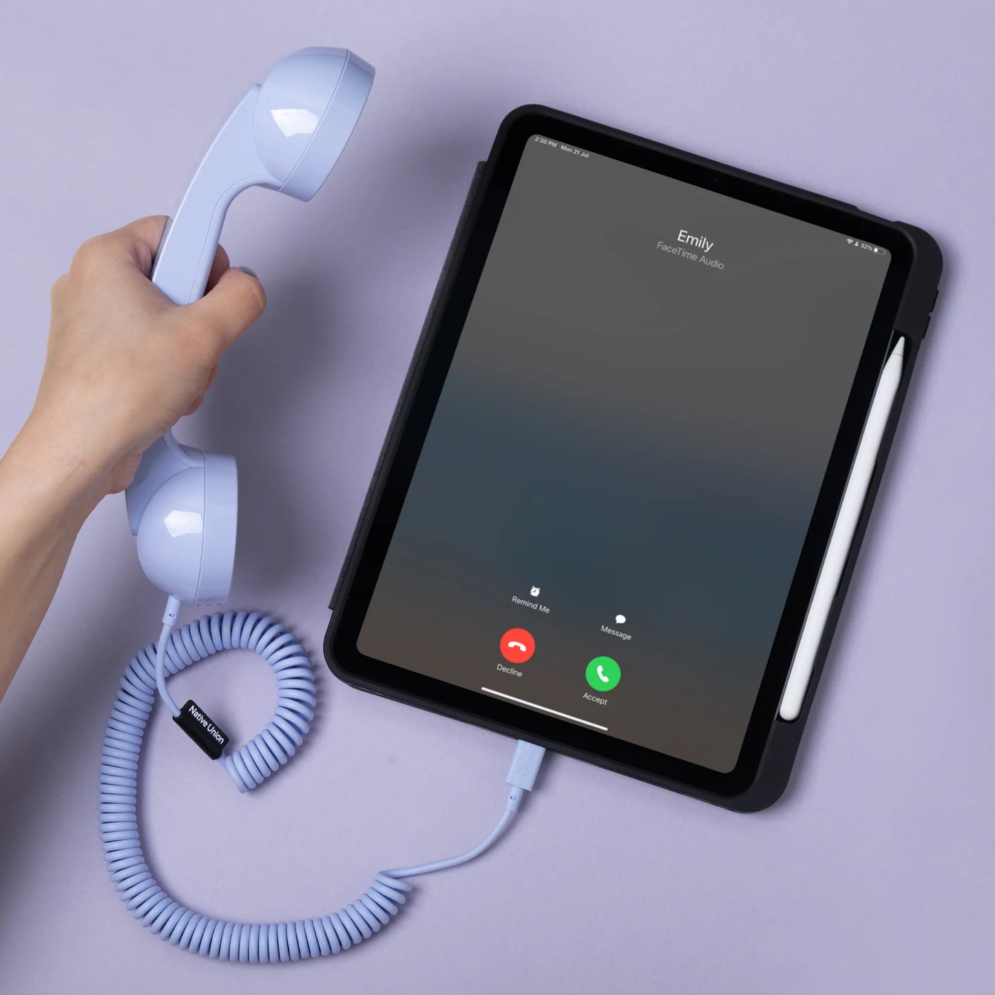 Native Union Pop Phone - Azur