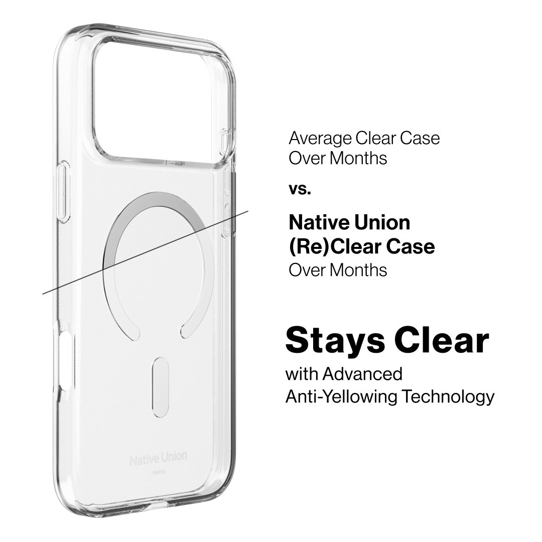 Native Union (RE)CLEAR MagSafe Deksel til iPhone 17 Pro - Klart