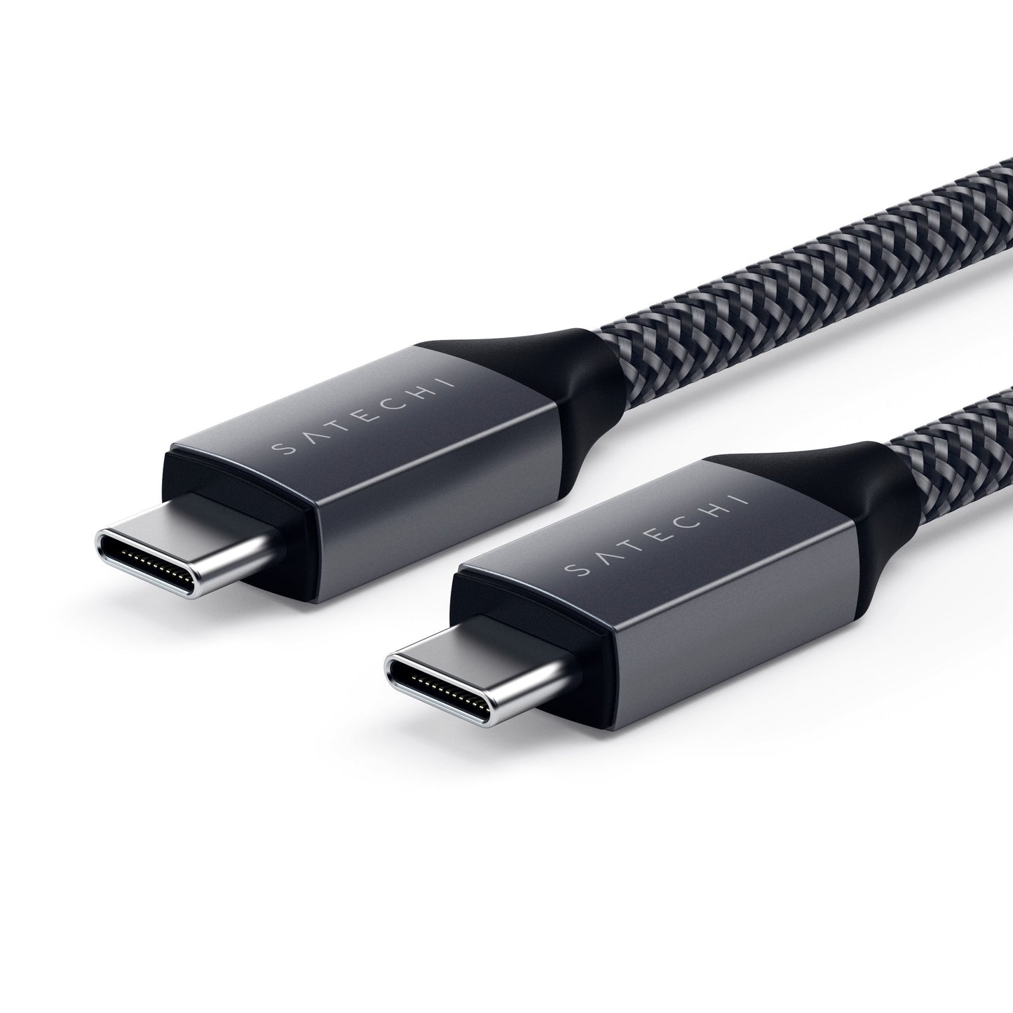 Satechi 2m USB-C til USB-C Ladekabel - Stellargrå